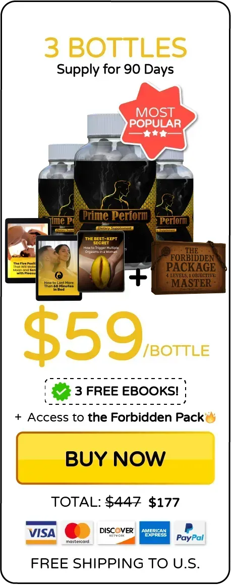 Prime Perform 3 bottle